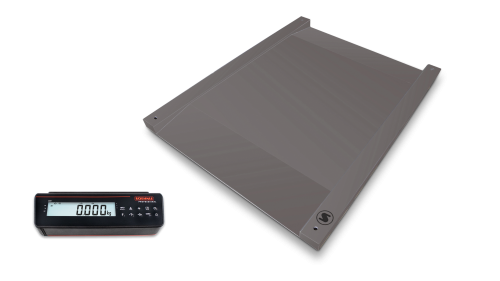 Soehnle 7764.20.001 – Durchfahrwaage – Wägebereich 300 kg – Ablesbarkeit 50 g – Wägefläche 1000 x 1000 mm – Stahl, lackiert 