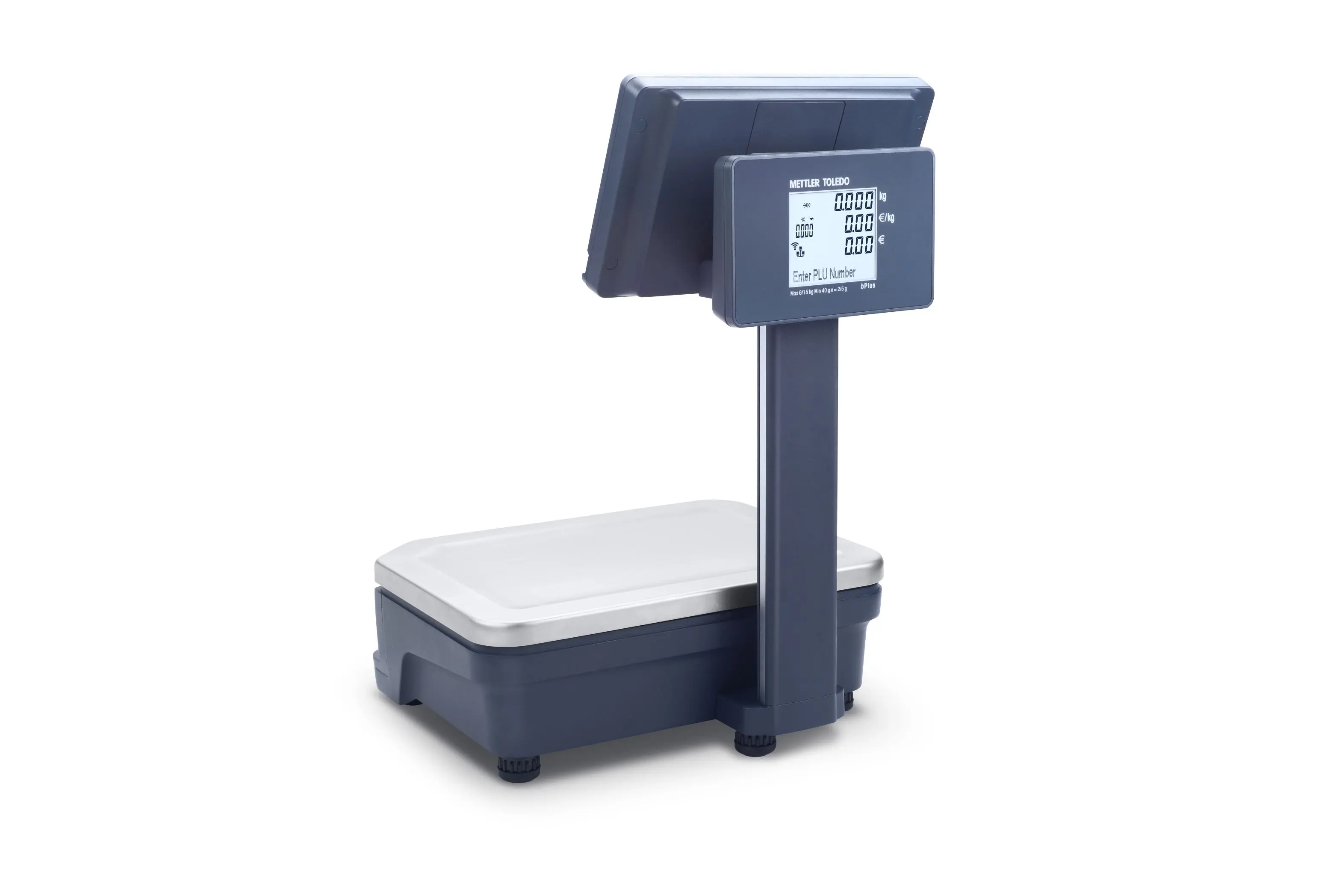 Label printing scale Mettler Toledo bPlus U2 stand | 15/30 kg | 5/10 g |  Ohne TSE | Ethernet | 60MT00062, image size:3139x2095