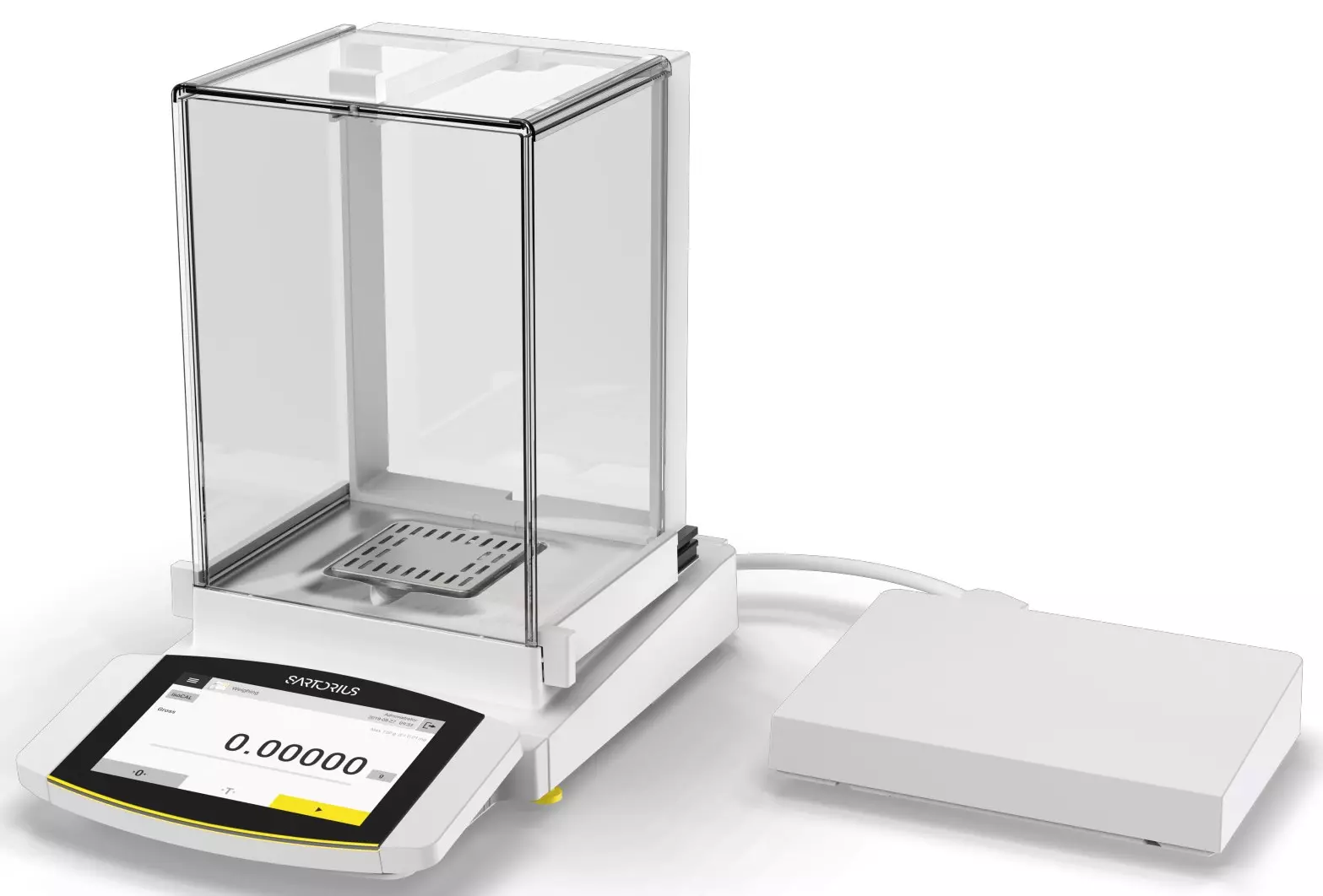 Analysenwaage Sartorius Cubis II MCA Serie – in 36 Varianten erhältlich – Wägefläche 85 x 85mm – mit Windschutz
