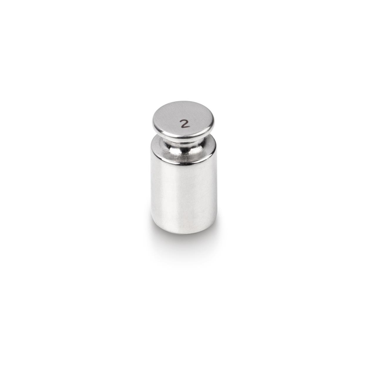 Prüfgewicht KERN 326-02, OIML-Klasse F1, Nennwert 2 g, Eco-Form, 