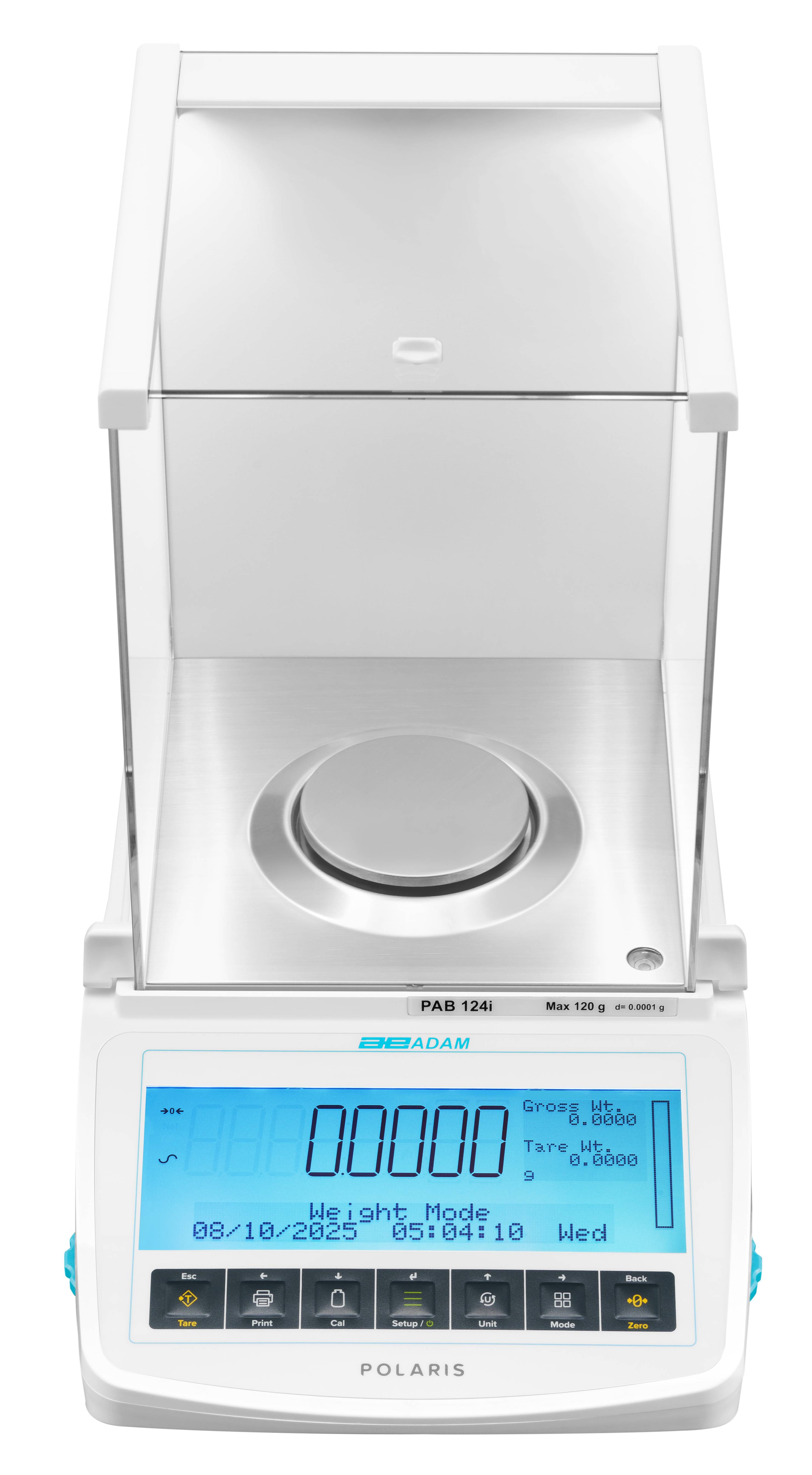 analytische Waage, Laborwaage, digitales Display, Edelstahl, Waage