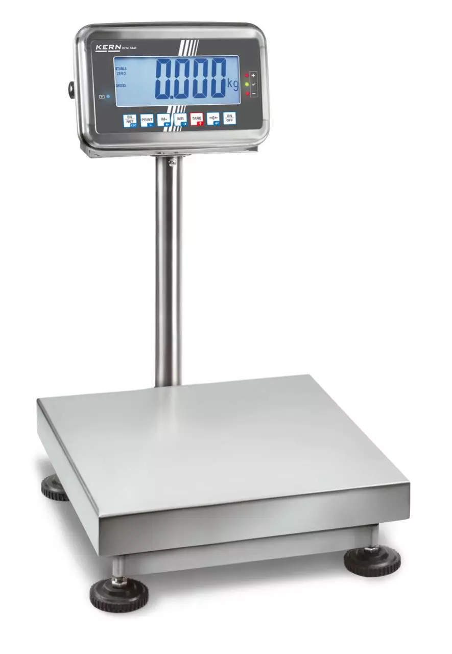 Platform scale KERN SFB series – available in 7 variants – weighing surface 300 x 240mm