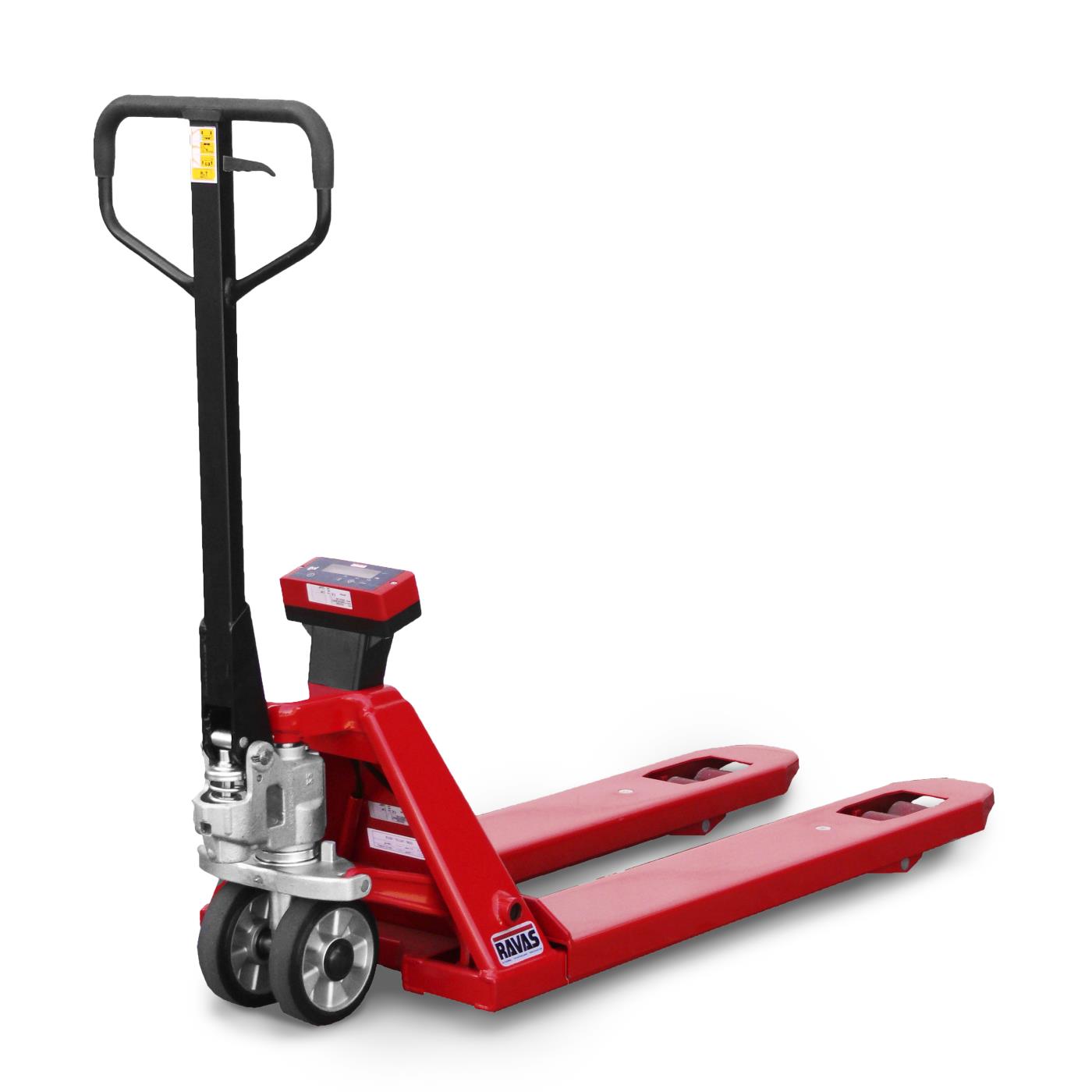 RAVAS 1100- Hubwagen mit Waage - Ablesbarkeit 1 kg
