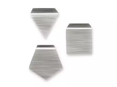Prüfgewicht KERN 338-09, OIML-Klasse F2, Nennwert 500 mg, Plättchen, 