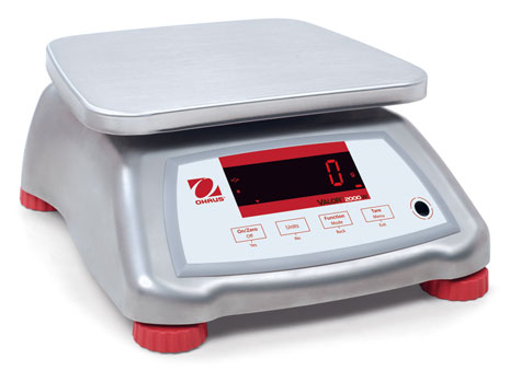 Compact scale Ohaus Valor series – available in 15 variants – weighing area 242 x 190mm