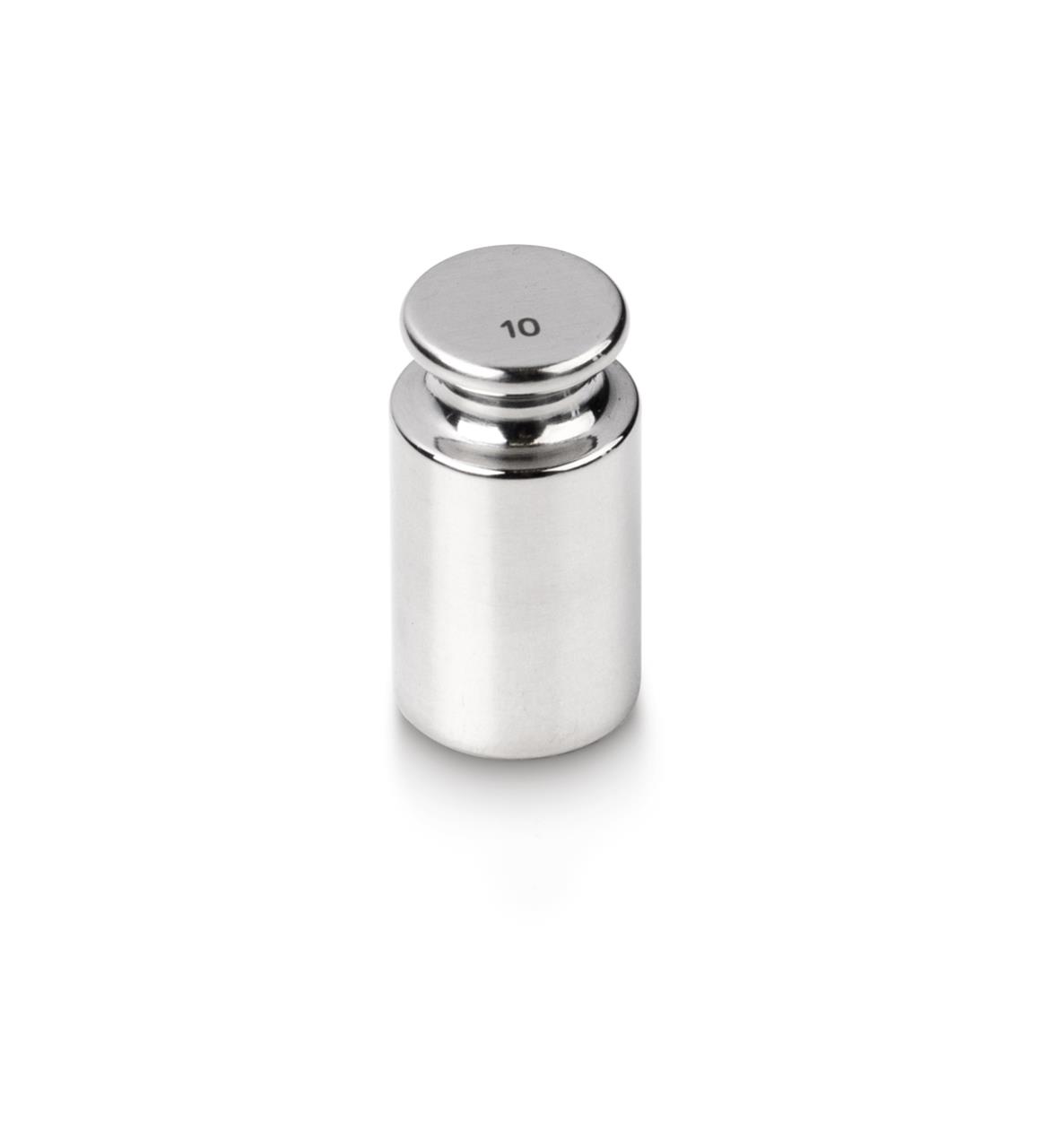 Prüfgewicht KERN 326-04, OIML-Klasse F1, Nennwert 10 g, Eco-Form, 