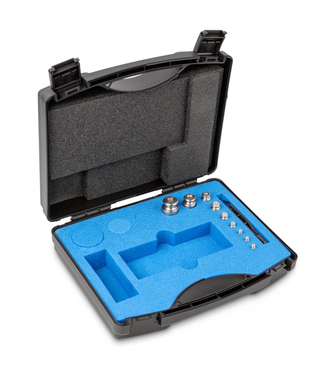 Weight set KERN 334-034, OIML class F2, nominal value 1 g; 100 g, knob, , in the plastic-case