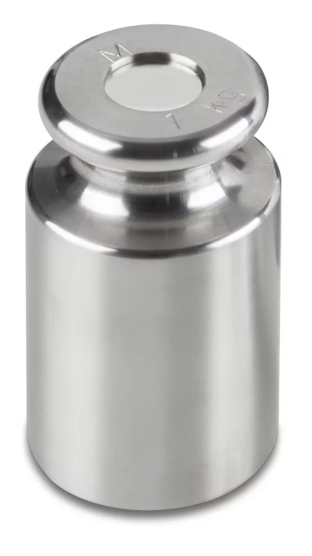 Prüfgewicht KERN 367-12, OIML-Klasse M3, Nennwert 2 kg, Knopf, 